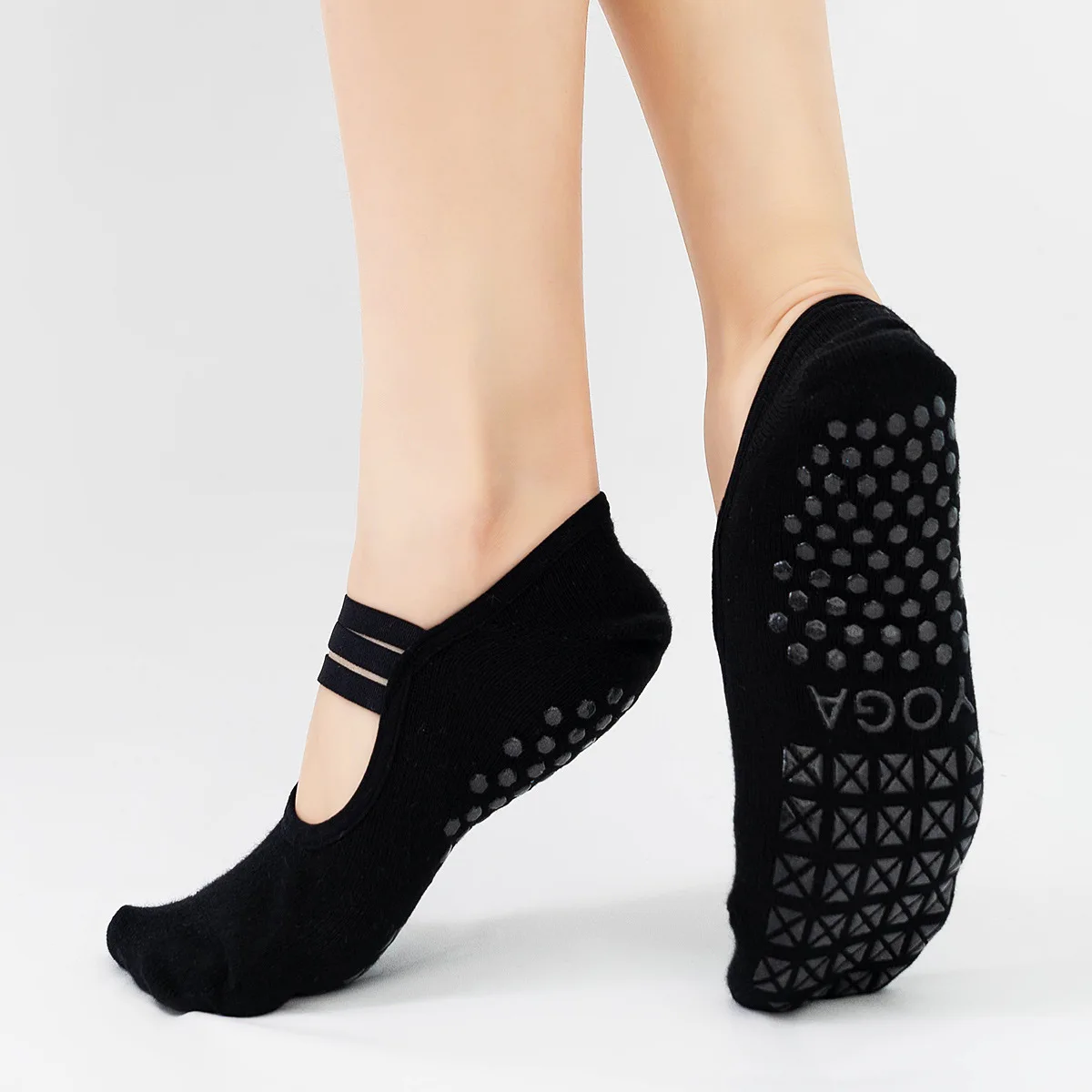 Medias Para Pilates Y Yoga - Silicone Non-slip Yoga Socks Women Professional