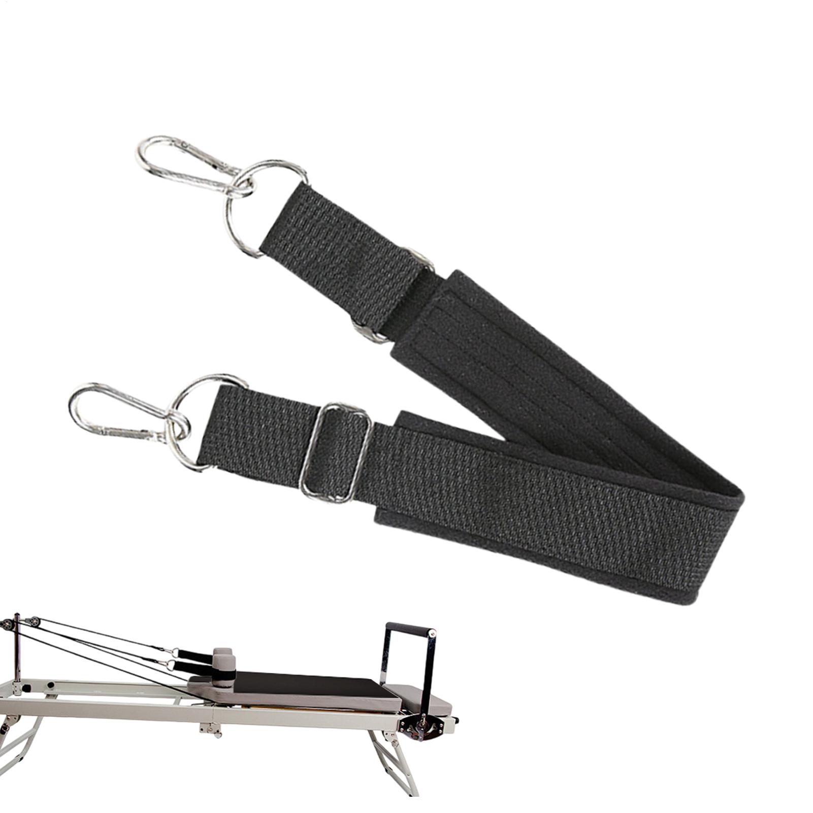 Pilates And Yoga Studio - Reformer Footstrap Double-Loop Thickened Non-Slip Adjustable