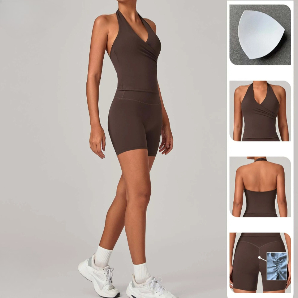 2-piece Women Gym Jogging Spor - Pilates Yoga Gear recension och pris