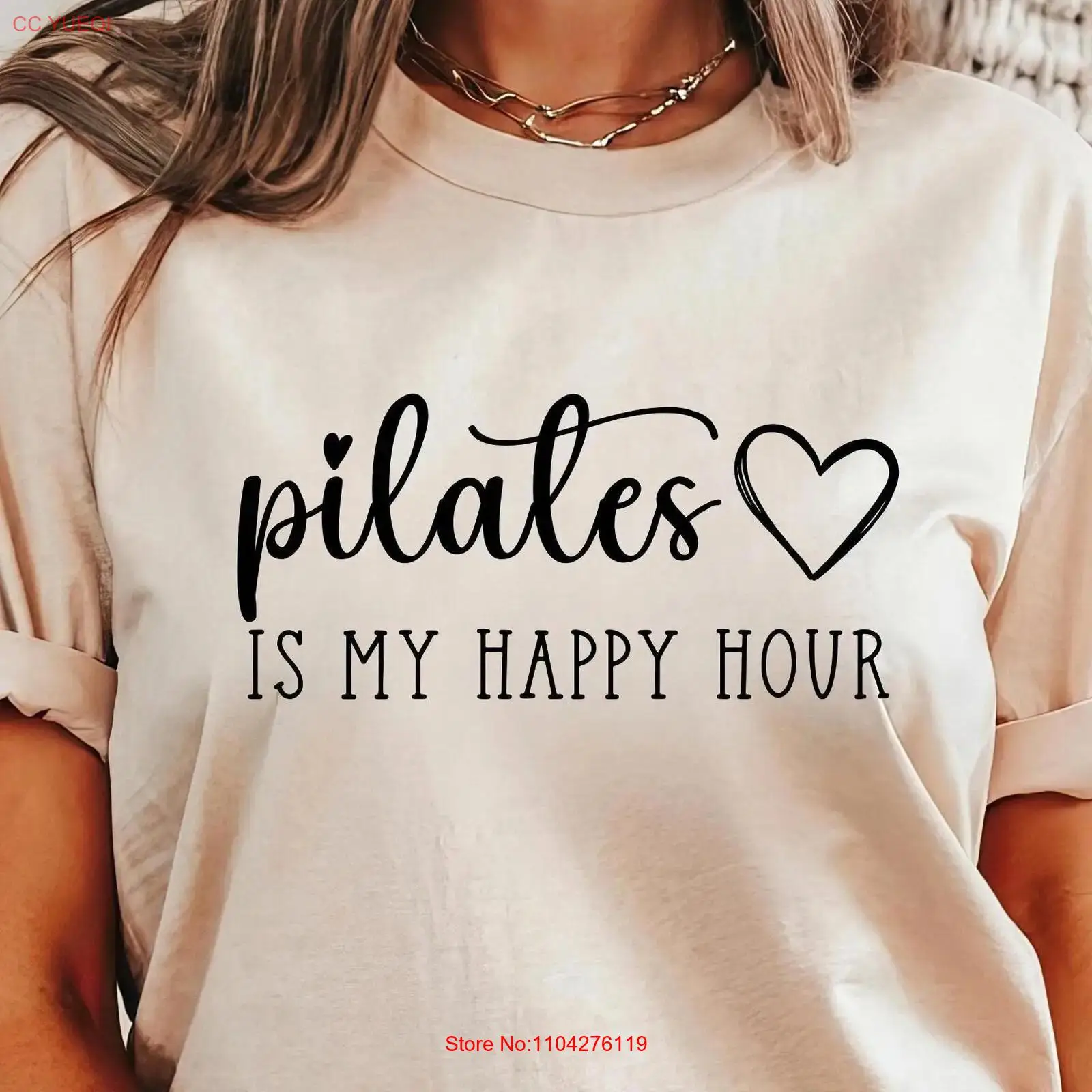 Pilates is my Happy Hour T Shi - Pilates Yoga Instructor recension och pris