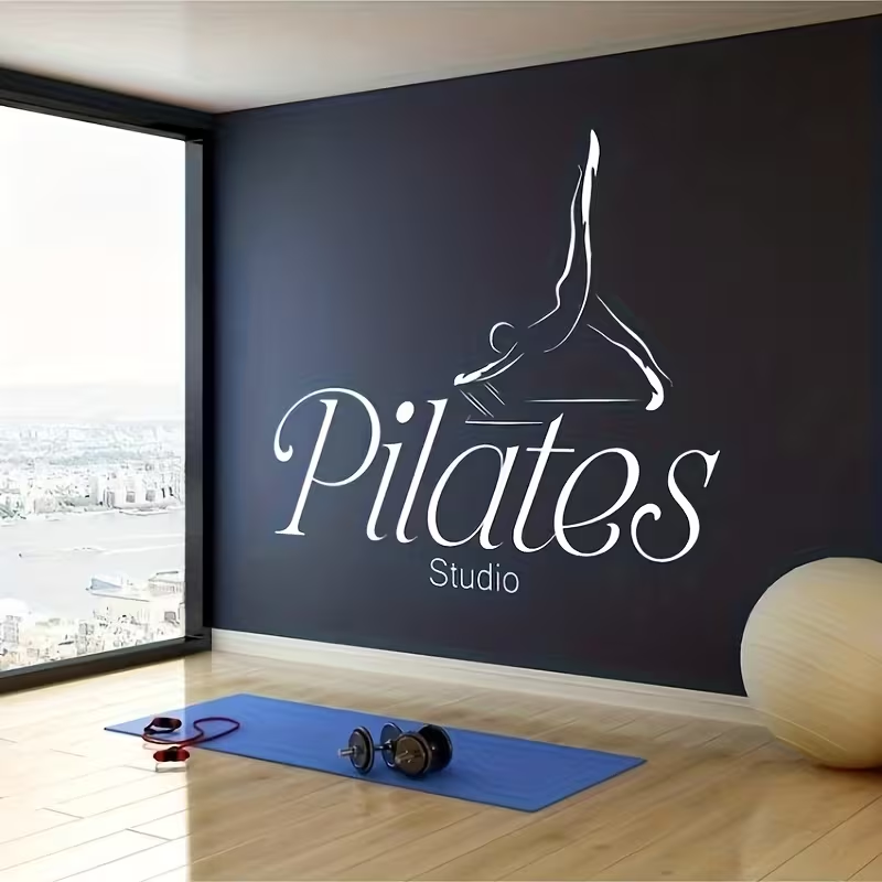 Pilates Studio Sticker Wall De - Pilates Yoga Quotes recension och pris