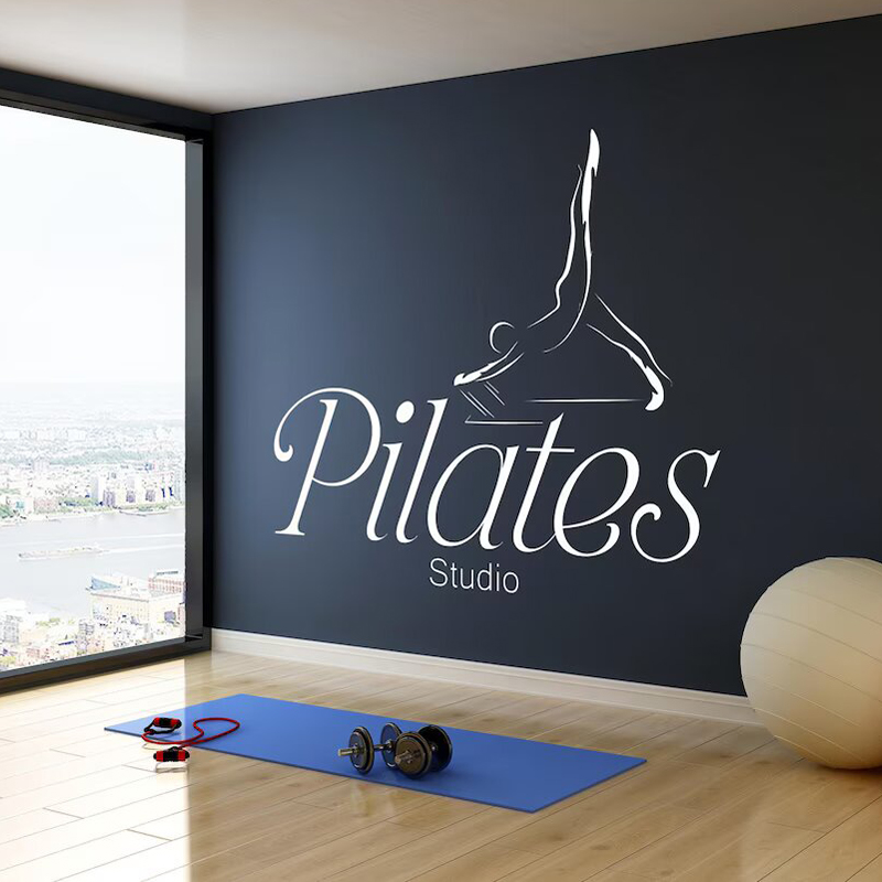 Pilates Studio Sticker Wall De - Pilates Yoga Quotes recension och pris