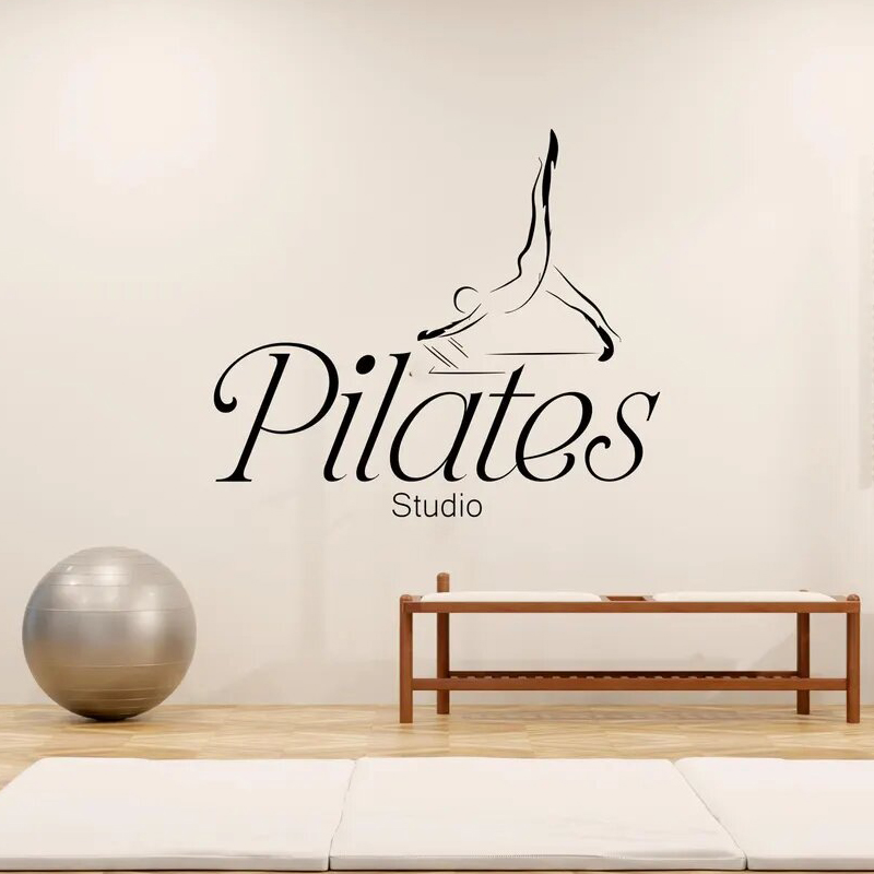 Pilates Studio Sticker Wall De - Pilates Yoga Quotes recension och pris