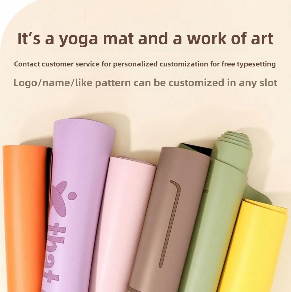 Non-Slip Yoga Mats Pure Color  - Pilates And Yoga Studio recension och pris