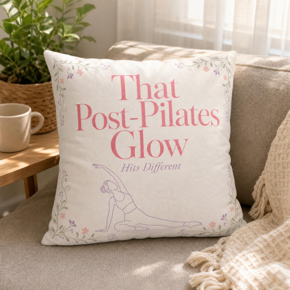 Minimal Floral Vine Pilates La - Pilates Yoga Quotes recension och pris