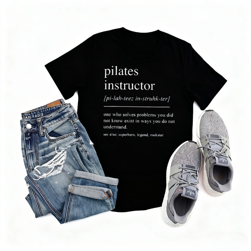 Pilates Instructor Cotton T-sh - Pilates Yoga Instructor recension och pris