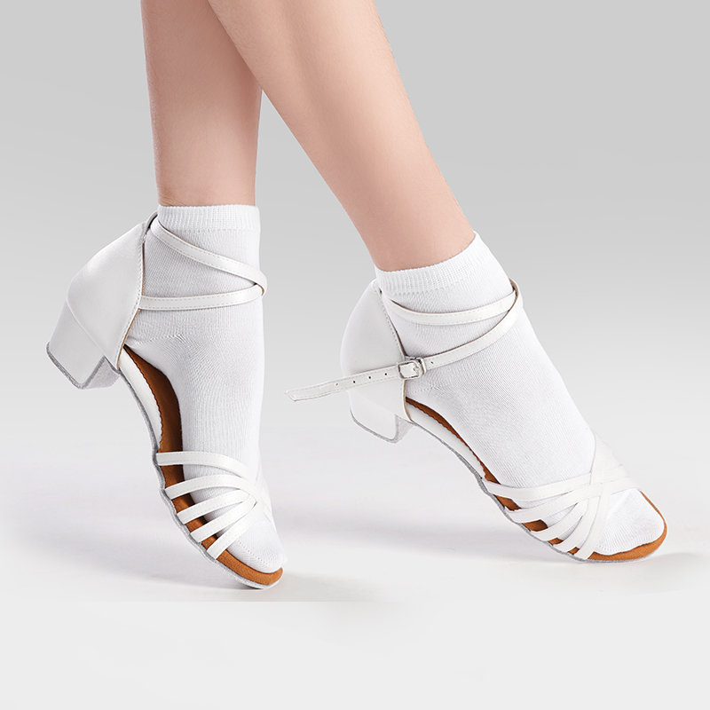 Girls Women Latin Socks White  - Medias Para Pilates Y Yoga recension och pris