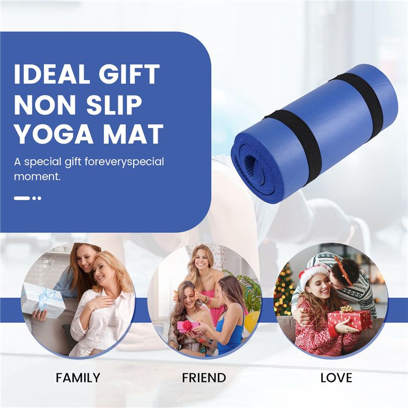 15MM Thick Yoga Mat Comfort Fo - Pilates Yoga Knee Pads recension och pris